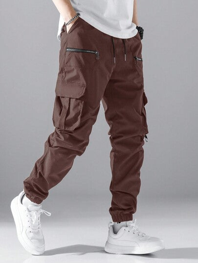 Zain Losse Cargo Broek Met Klepzakken