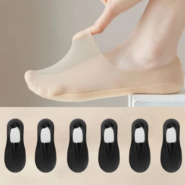 Happy™ InvisibleSocks - No Show Dunne Sokken
