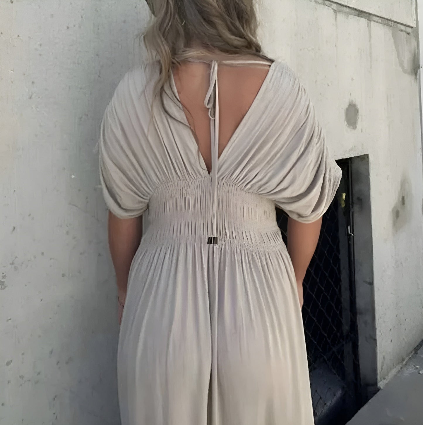 TARA | V-neck Maxi dress