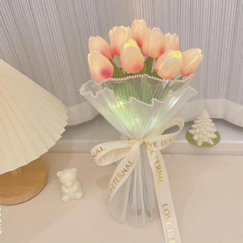 Tulpen Boeket Met LED Licht