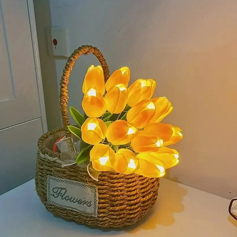 Tulpen Boeket Met LED Licht