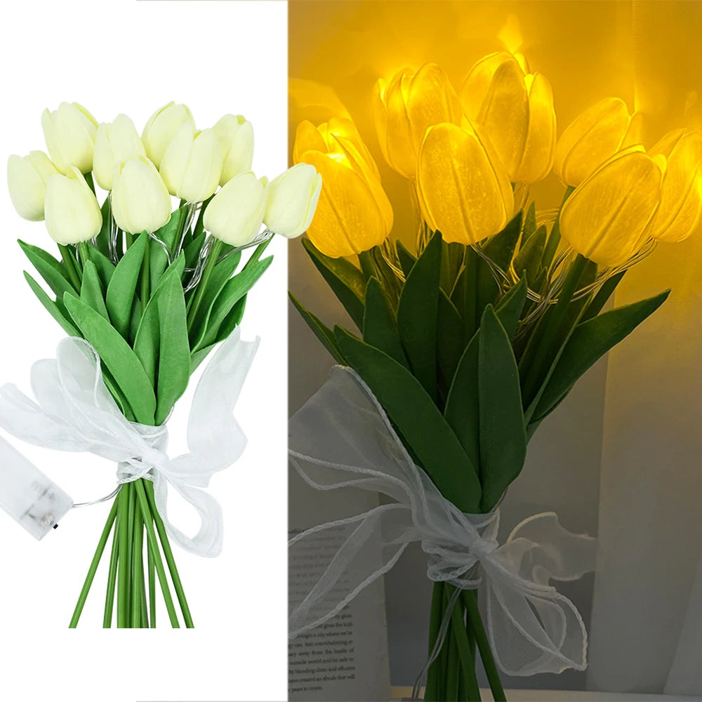 Tulpen Boeket Met LED Licht