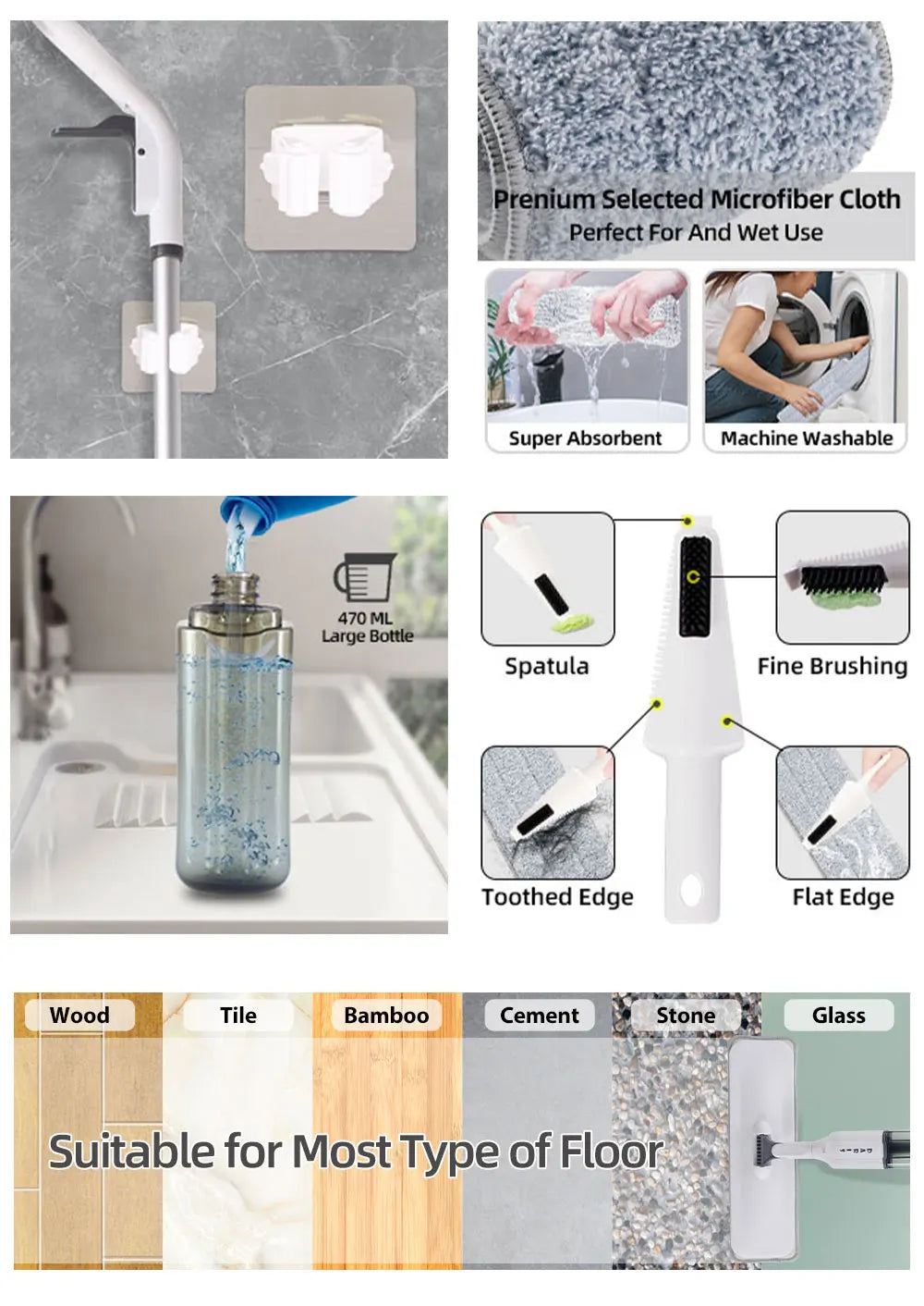 Spray Dweil Set