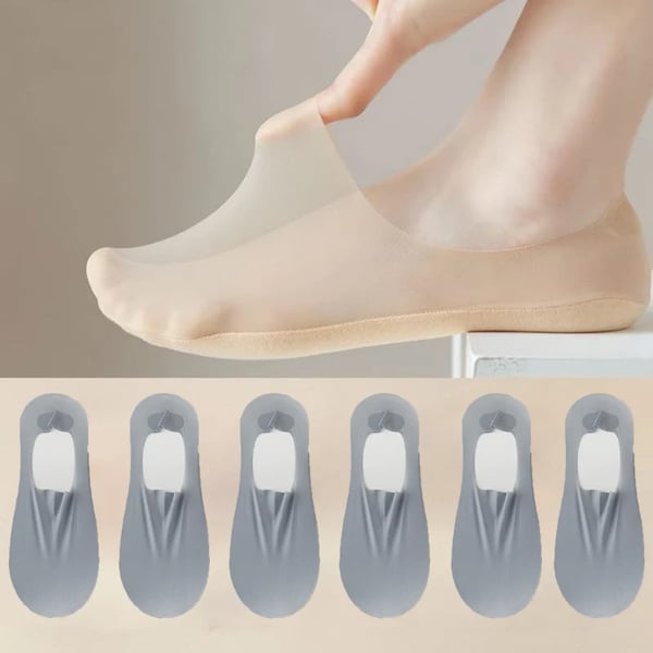 Happy™ InvisibleSocks - No Show Dunne Sokken
