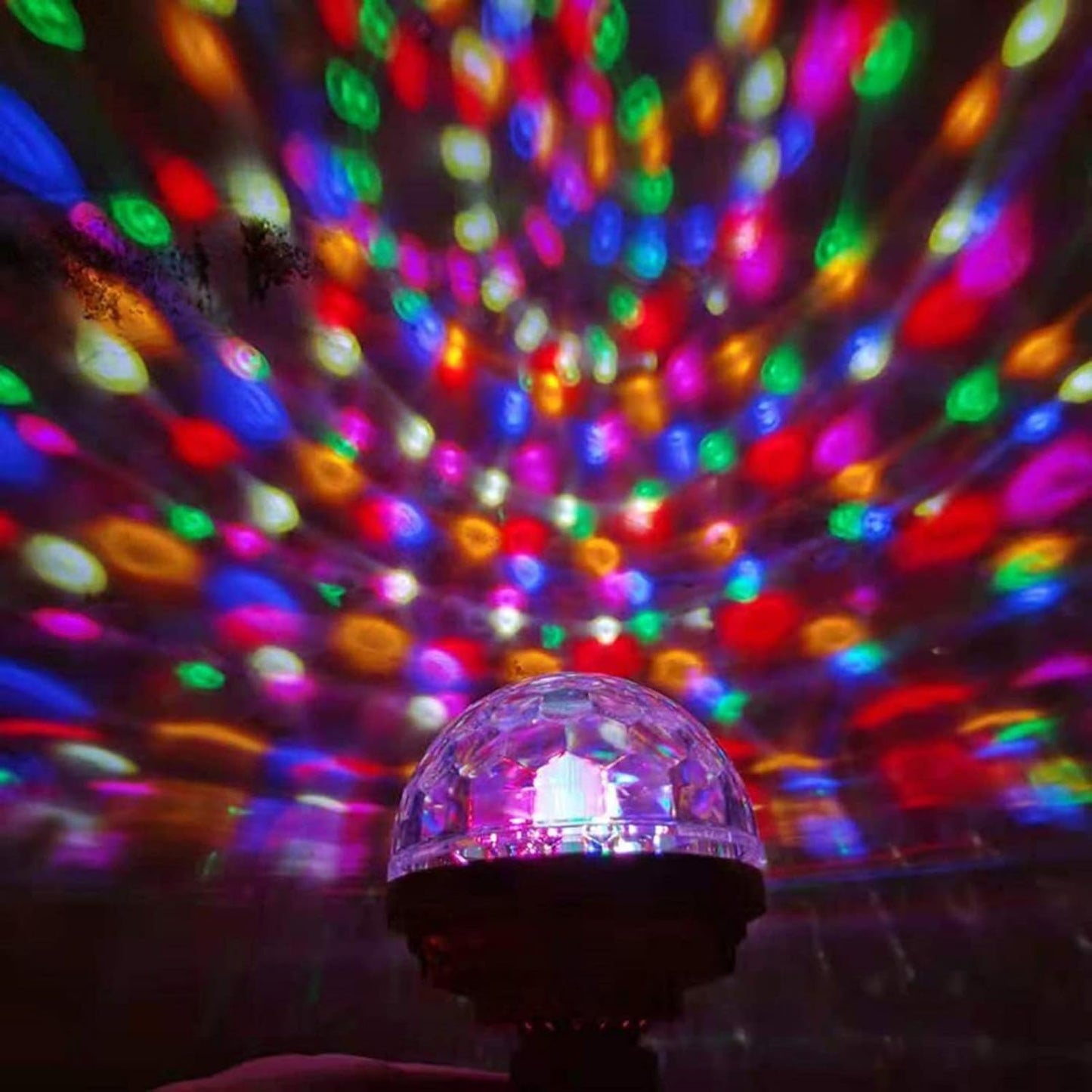 Kleurrijke Roterende LED Licht Discoball