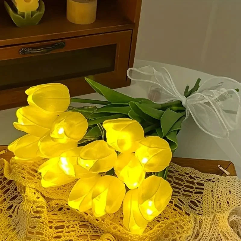 Tulpen Boeket Met LED Licht