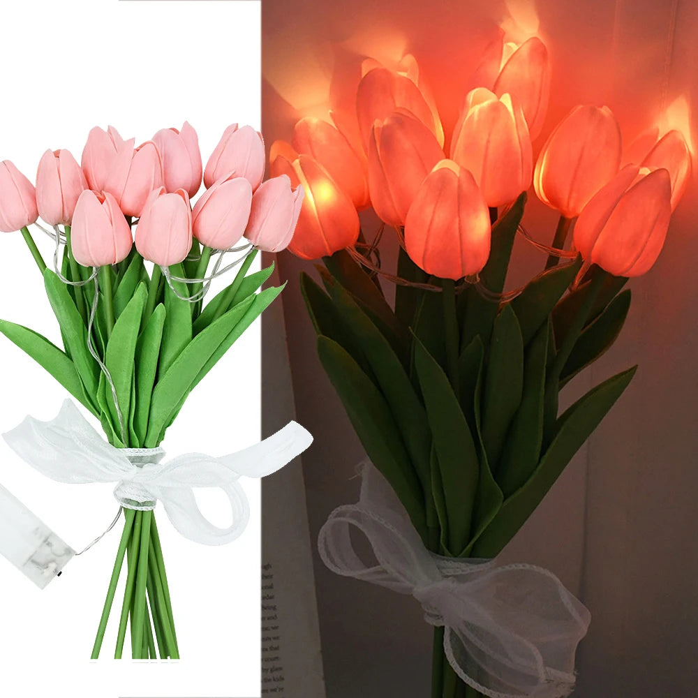 Tulpen Boeket Met LED Licht
