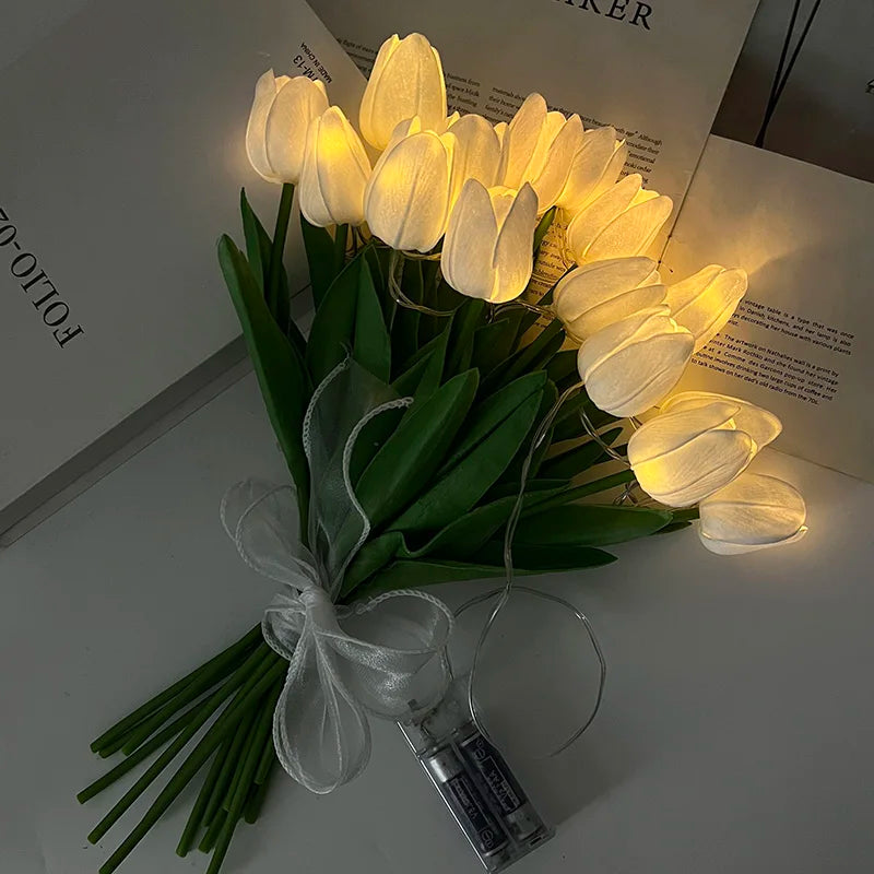 Tulpen Boeket Met LED Licht