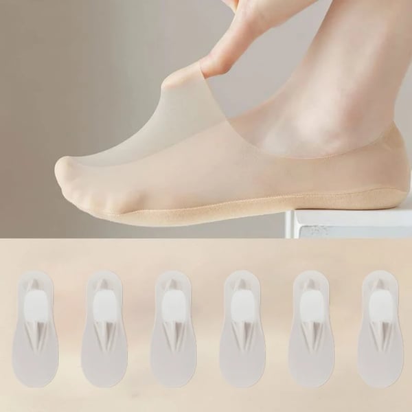 Happy™ InvisibleSocks - No Show Dunne Sokken