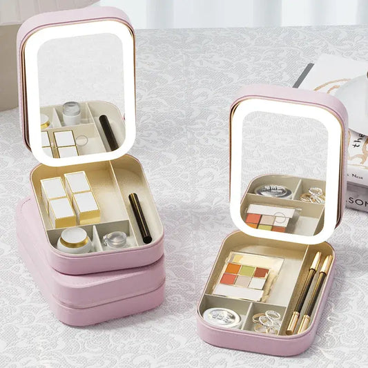 Makeup Tas Met LED Spiegel