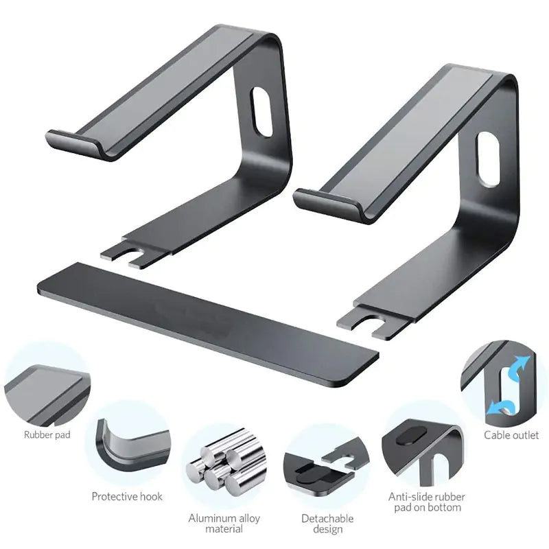 Aluminium Laptophouder